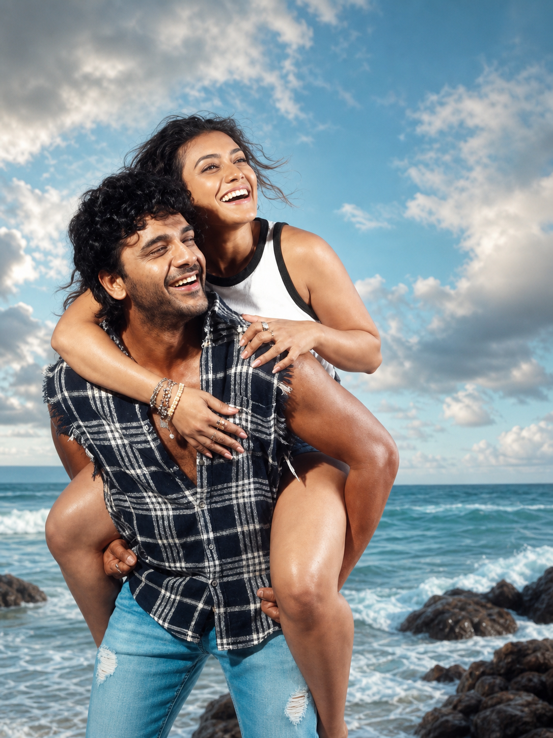 මුහුදු වෙරළේ නිදහස් මොහොතක්
